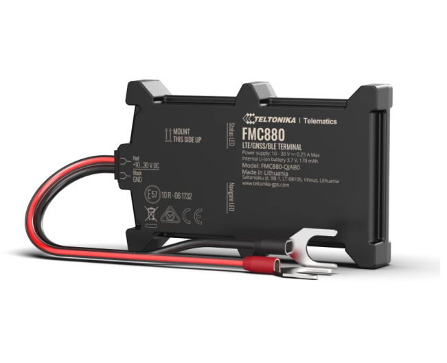 Traceur GPS 4G Teltonika FMC880 - connexion filaire