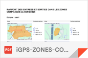 Aperçu miniature du rapport des interactions véhicules et zones géographiques