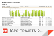 Aperçu miniature du rapport des trajets